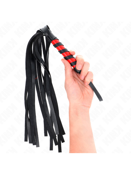 LÁTIGO DE CUERO KINK - MANGO CORTO 45 CM DE LA MARCA KINK IMPACT & TOUCH