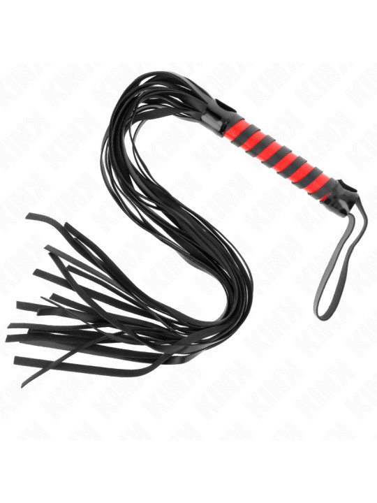 LÁTIGO DE RAYAS KINK 70 CM - BDSM Y PLACER DE LA MARCA KINK IMPACT & TOUCH