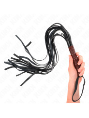 LÁTIGO DE CAOBA KINK 53 CM - BDSM Y PLACER DE LA MARCA KINK IMPACT & TOUCH