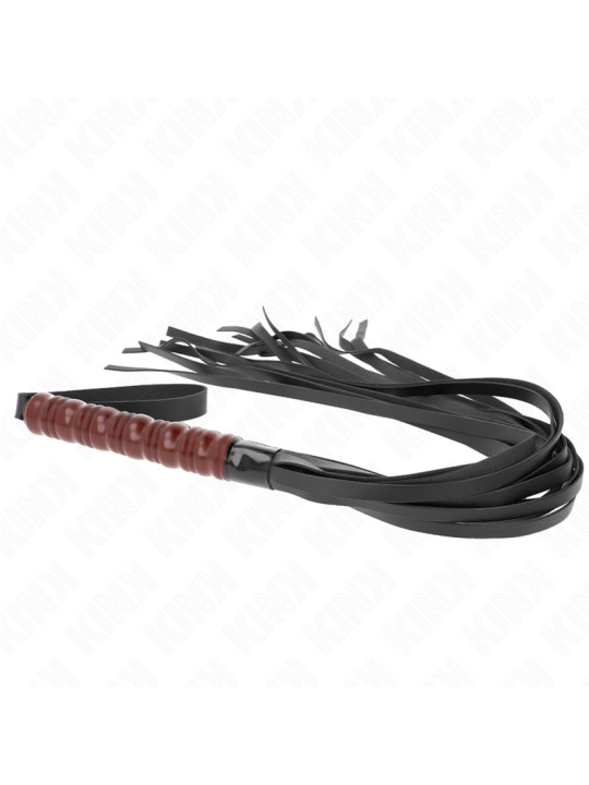 LÁTIGO DE CAOBA KINK 53 CM - BDSM Y PLACER DE LA MARCA KINK IMPACT & TOUCH