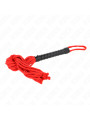 LÁTIGO DE CUERDA ROJO KINK 56 CM BDSM DE LA MARCA KINK IMPACT & TOUCH