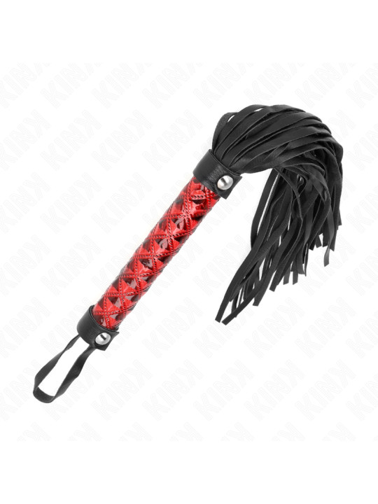 LÁTIGO DE CUERO CON PATRÓN DIAMANTE 40 CM KINK DE LA MARCA KINK IMPACT & TOUCH
