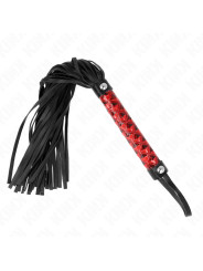 LÁTIGO DE CUERO CON PATRÓN DIAMANTE 40 CM KINK DE LA MARCA KINK IMPACT & TOUCH