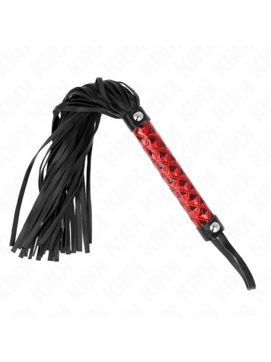 LÁTIGO DE CUERO CON PATRÓN DIAMANTE 40 CM KINK DE LA MARCA KINK IMPACT & TOUCH