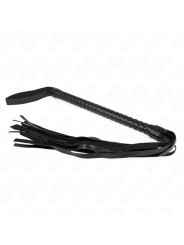 LÁTIGO KINK DE CUERO CON MANGO LARGO 60 CM DE LA MARCA KINK IMPACT & TOUCH