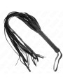 LÁTIGO BDSM KINK COLA LARGA MANGO CORTO NEGRO 70CM DE LA MARCA KINK IMPACT & TOUCH