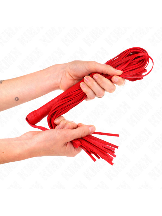 KINK - LÁTIGO PVC BLANDO ROJO 70 CM DE LA MARCA KINK IMPACT & TOUCH