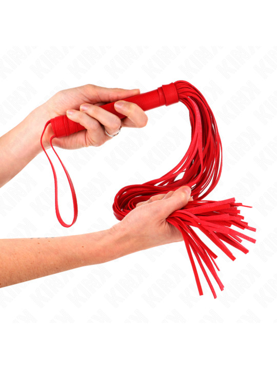 KINK - LÁTIGO PVC BLANDO ROJO 70 CM DE LA MARCA KINK IMPACT & TOUCH