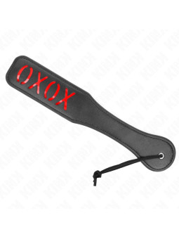 PALA BDSM KINK XOXO 32 CM - CUERO ERGONÓMICO DE LA MARCA KINK IMPACT & TOUCH