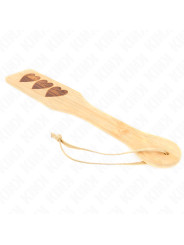 PALA BDSM BAMBÚ CORAZÓN 32CM - KINK DE LA MARCA KINK IMPACT & TOUCH