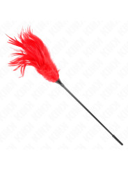 KINK - PLUMAS MÚLTIPLES PARA COSQUILLAS ROJO 45 CM DE LA MARCA KINK IMPACT & TOUCH