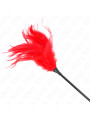 KINK - PLUMAS MÚLTIPLES PARA COSQUILLAS ROJO 45 CM DE LA MARCA KINK IMPACT & TOUCH