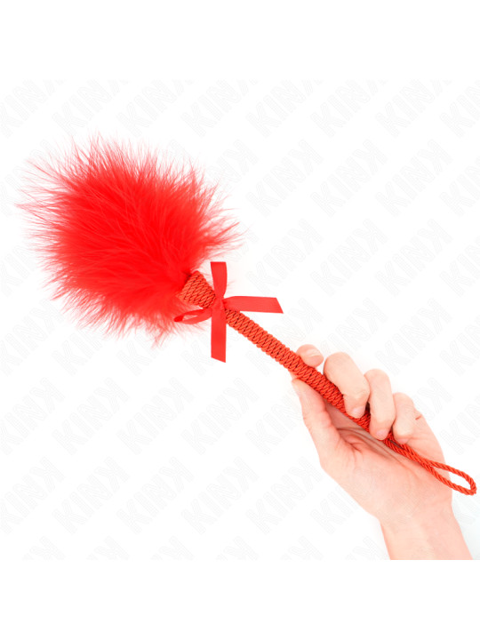 MASAJEADOR DE PLUMAS KINK PARA COSQUILLAS Y ESTIMULACIÓN DE LA MARCA KINK IMPACT & TOUCH