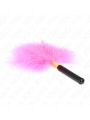 PLUMAS COSQUILLAS METAL DORADO FUCSIA 18 CM KINK DE LA MARCA KINK IMPACT & TOUCH