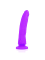 TOYS ARNES + DILDO LILA SILICONA MEDICA 20 CM -O- 4 CM DE LA MARCA DELTACLUB