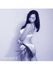 AZOTADOR DE CUERO NEGRO CALEXOTICS NOCTURNAL DE LA MARCA CALEXOTICS