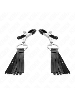 PINZAS PARA PEZONES CON BORLAS KINK - ESTIMULACIÓN BDSM DE LA MARCA KINK NIPPLE GRIP