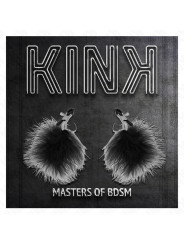 KINK - PINZAS PARA PEZONES CON PLUMA NEGRO 7 CM DE LA MARCA KINK NIPPLE GRIP