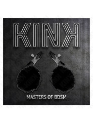 PINZAS PARA PEZONES CON POMPÓN NEGRO KINK 6 CM DE LA MARCA KINK NIPPLE GRIP