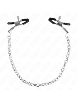 PINZAS PARA PEZONES CON CADENA KINK - ESTIMULACIÓN BDSM DE LA MARCA KINK NIPPLE GRIP