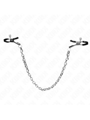 PINZAS PARA PEZONES CON CADENA KINK - ESTIMULACIÓN BDSM DE LA MARCA KINK NIPPLE GRIP