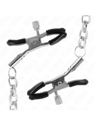 PINZAS PARA PEZONES CON CADENA KINK - ESTIMULACIÓN BDSM DE LA MARCA KINK NIPPLE GRIP