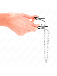 PINZAS PARA PEZONES CON CADENA KINK 30 CM DE LA MARCA KINK NIPPLE GRIP