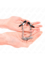 PINZAS PARA PEZONES CON CADENA KINK 30 CM DE LA MARCA KINK NIPPLE GRIP