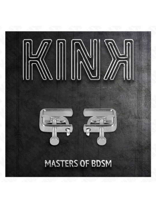 PINZAS PARA PEZONES BDSM AJUSTABLES KINK DE LA MARCA KINK NIPPLE GRIP