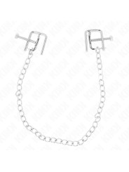 PINZAS PARA PEZONES CON CADENA KINK - ESTIMULACIÓN BDSM DE LA MARCA KINK NIPPLE GRIP