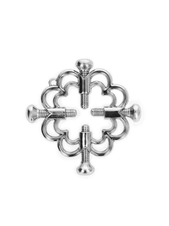 PINZAS PARA PEZONES METÁLICAS CON FLOR KINK DE LA MARCA KINK NIPPLE GRIP