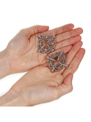 PINZAS PARA PEZONES METÁLICAS CON FLOR KINK DE LA MARCA KINK NIPPLE GRIP