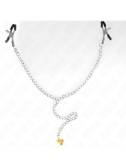 PINZAS PARA PEZONES CON CAMPANA CASCABEL DORADO KINK DE LA MARCA KINK NIPPLE GRIP