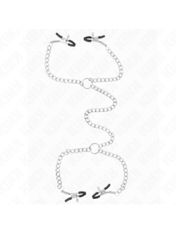 PINZAS PARA PEZONES CON CADENAS KINK - 32 CM DE LA MARCA KINK NIPPLE GRIP