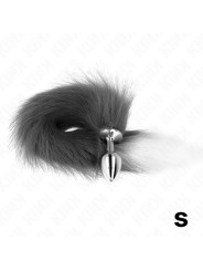 PLUG ANAL CON COLA SINTÉTICA KINK TALLA S 7X3 CM DE LA MARCA KINK PLEASURE PLUGS