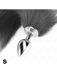 PLUG ANAL CON COLA SINTÉTICA KINK TALLA S 7X3 CM DE LA MARCA KINK PLEASURE PLUGS
