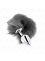 PLUG ANAL CON COLA SINTÉTICA TALLA L KINK DE LA MARCA KINK PLEASURE PLUGS