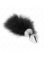 PLUG ANAL ACERO INOXIDABLE CON COLA SINTÉTICA KINK DE LA MARCA KINK PLEASURE PLUGS