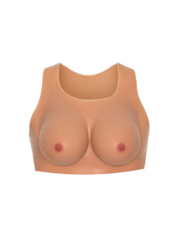 HIDDEN DESIRE - ALTER EGO TOP DE PECHO VESTIBLE COPA C NATURAL DE LA MARCA HIDDEN DESIRE