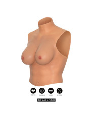 HIDDEN DESIRE - ALTER EGO CAMISA DE PECHO VESTIBLE COPA D NATURAL DE LA MARCA HIDDEN DESIRE