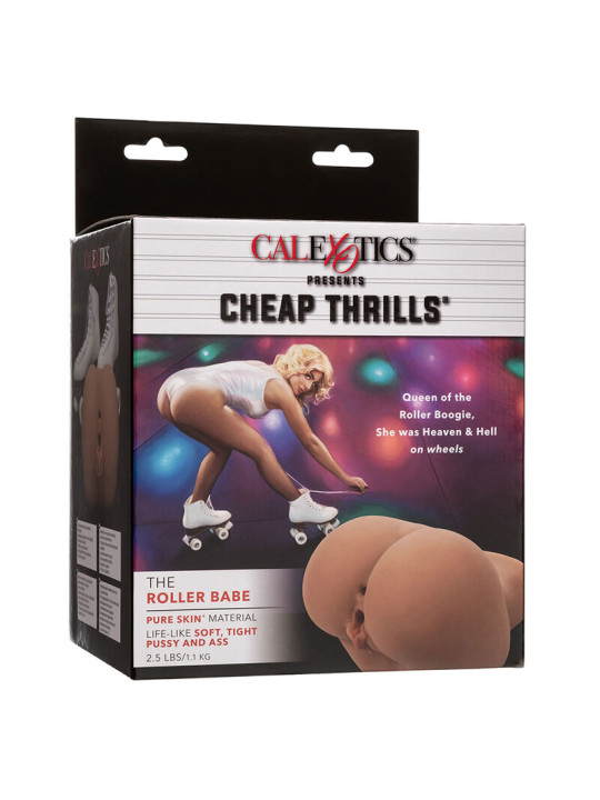 MASTURBADOR DOBLE ENTRADA REALISTA CALEXOTICS ROLLER BABE DE LA MARCA CALEXOTICS