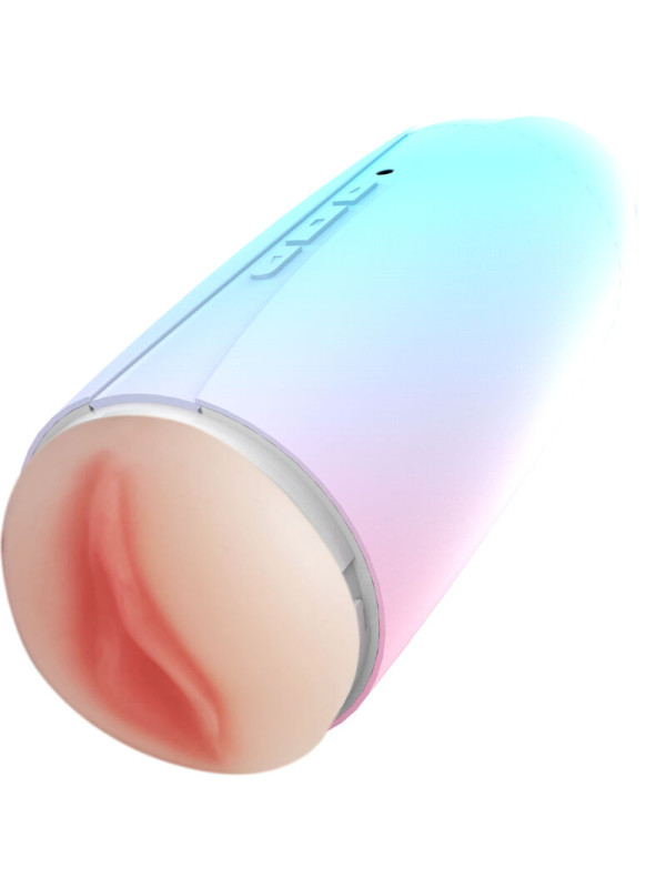 MASTURBADOR VIBRADOR DOBLE VAGINA Y BOCA ARMONY 36 MODOS DE LA MARCA ARMONY FOR HIM