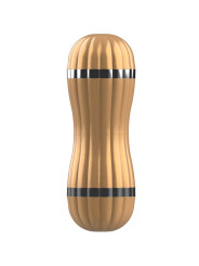MASTURBADOR DOBLE VAGINA Y BOCA BEVIS DORADO - ARMONY DE LA MARCA ARMONY FOR HIM