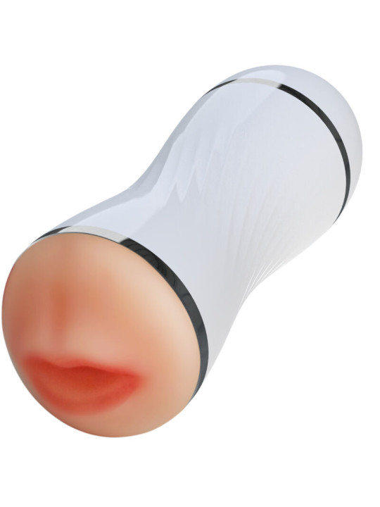 MASTURBADOR DOBLE VAGINA Y BOCA ARMONY - BLANCO DE LA MARCA ARMONY FOR HIM