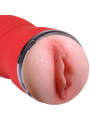 MASTURBADOR DOBLE VAGINA Y BOCA ARMONY ROJO DE LA MARCA ARMONY FOR HIM