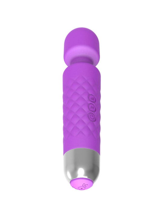 VIBRADOR MINI ARMONY 8 VELOCIDADES 18 PATRONES VIOLETA DE LA MARCA ARMONY MASSAGERS