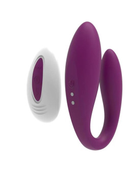VIBRADOR KITTY PARA PAREJAS CON CONTROL REMOTO VIOLETA DE LA MARCA ARMONY FOR COUPLES