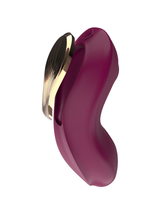 VIBRADOR SUCCIONADOR PUNTO G Y CLÍTORIS ARMONY BURDEOS DE LA MARCA ARMONY STIMULATORS