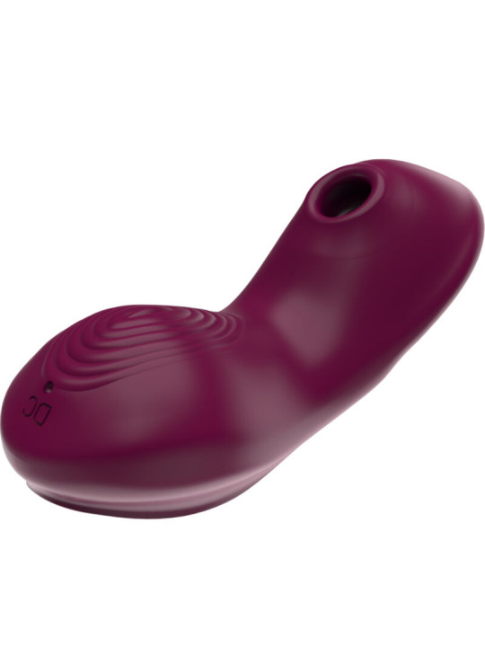 VIBRADOR SUCCIONADOR PUNTO G Y CLÍTORIS ARMONY BURDEOS DE LA MARCA ARMONY STIMULATORS