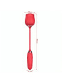 VIBRADOR ARMONY DELIGHT FLOWER SUCCIÓN Y EMPUJE ROJO DE LA MARCA ARMONY STIMULATORS